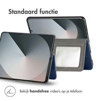 imoshion Luxe Bookcase Samsung Galaxy Fold 7 - Donkerblauw