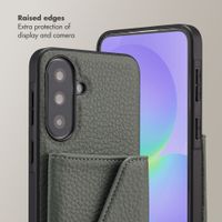 Selencia Sera Phone Case with Cord and Envelope Card Holder Samsung Galaxy A37 (5G) - Sage Green