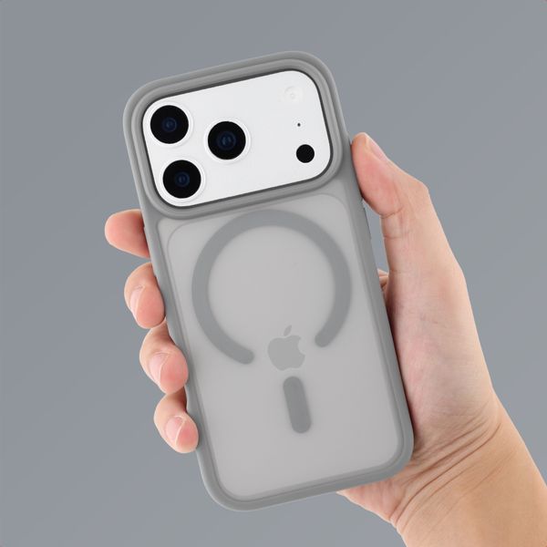 imoshion Color Guard Backcover met MagSafe Apple iPhone 17 Pro Max - Grijs