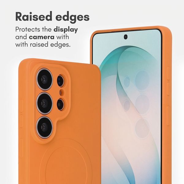imoshion Colour Back Cover with MagSafe Samsung Galaxy S26 Ultra - Orange