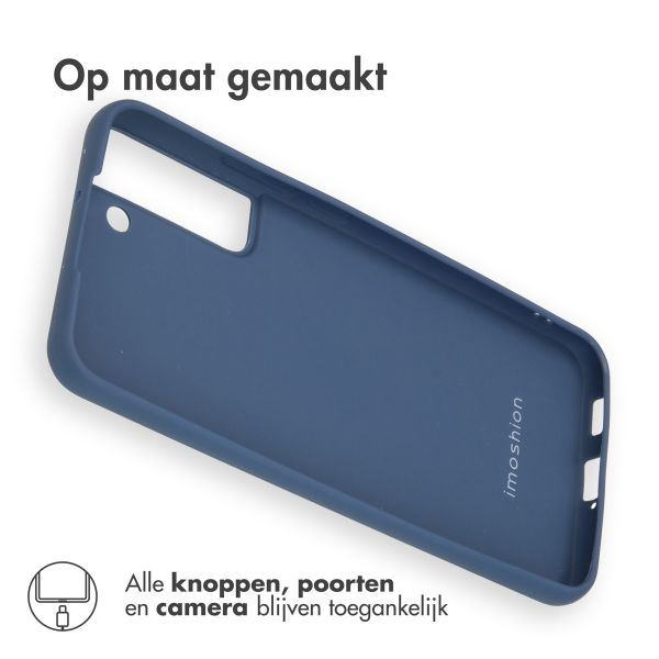 imoshion Color Backcover voor de Samsung Galaxy S22 Plus - Donkerblauw