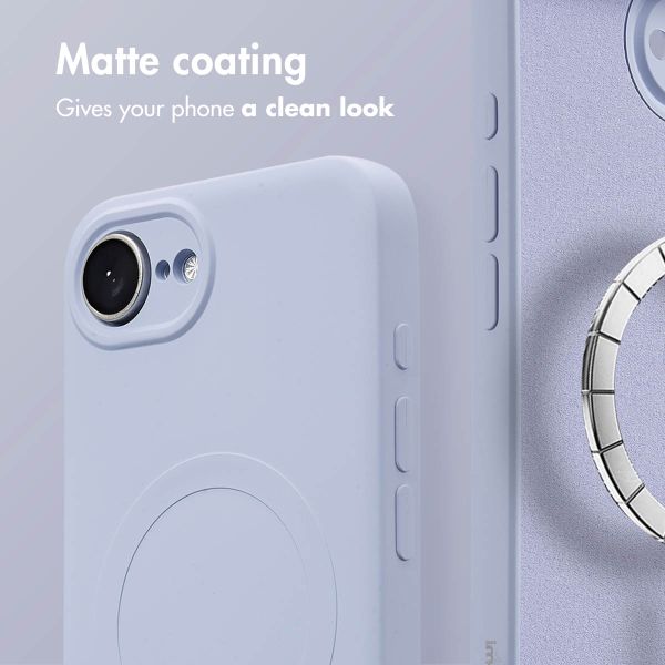 imoshion Colour Back Cover with MagSafe Apple iPhone 17e / 16e - Lila