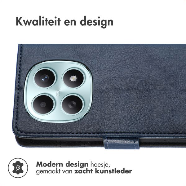 imoshion Luxe Bookcase Xiaomi Redmi Note 15 (5G) - Donkerblauw