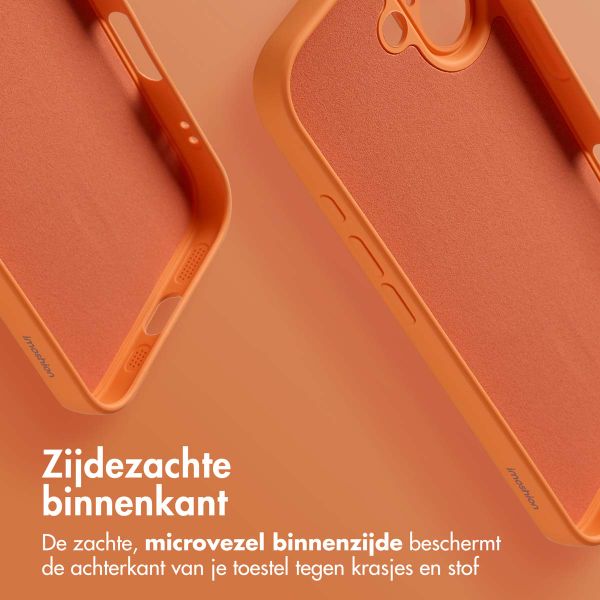 imoshion Color Backcover met MagSafe Apple iPhone 16 - Neon Orange