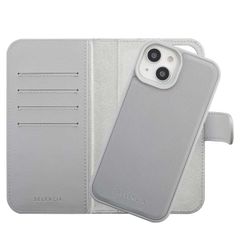 Selencia Olyn Detachable Wallet Case with MagSafe Apple iPhone 15 - Grey