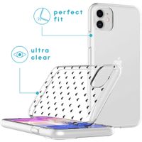imoshion Design hoesje iPhone 11 - Hearts All Over Black