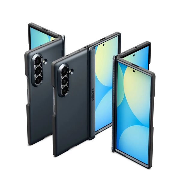 Spigen Slim Armor Backcover MagSafe Samsung Galaxy Z Fold 8 Ultra - Metal Slate