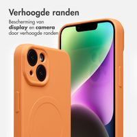 imoshion Color Backcover met MagSafe Apple iPhone 14 - Neon Orange