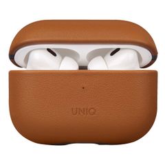 Uniq Terra Echt Lederen Case Apple AirPods Pro 2 - Toffee Brown