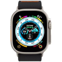 Spigen Lite Fit Ultra band Apple Watch Series 1 t/m 11 / SE / Ultra (44/45/46/49 mm) - Zwart