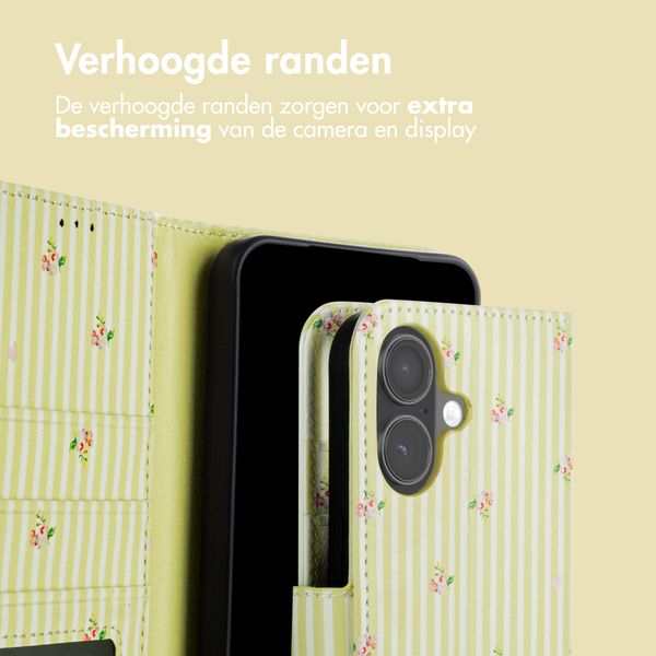 imoshion Design Bookcase Apple iPhone 16 - Garden Stripes