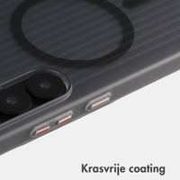Accezz Lite Backcover met MagSafe | Fluted | Samsung Galaxy S25 Ultra - Grijs