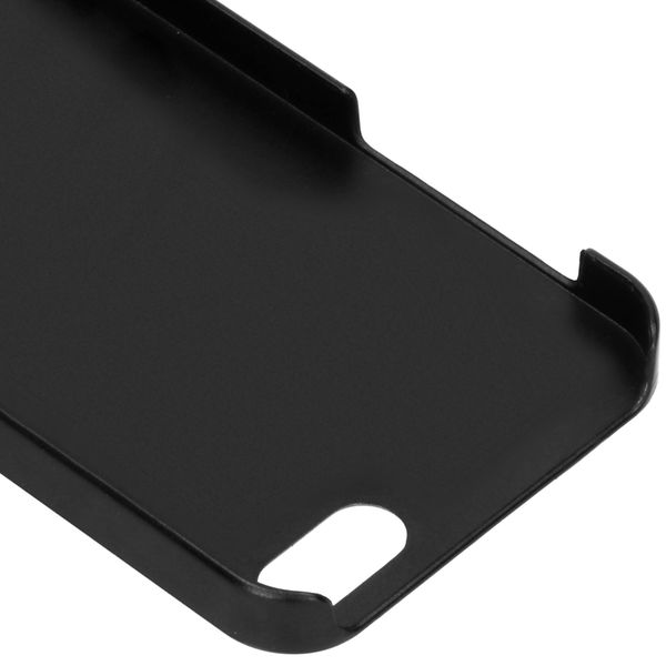 Ontwerp je eigen Apple iPhone 5 / 5s / SE hardcase hoesje - Zwart