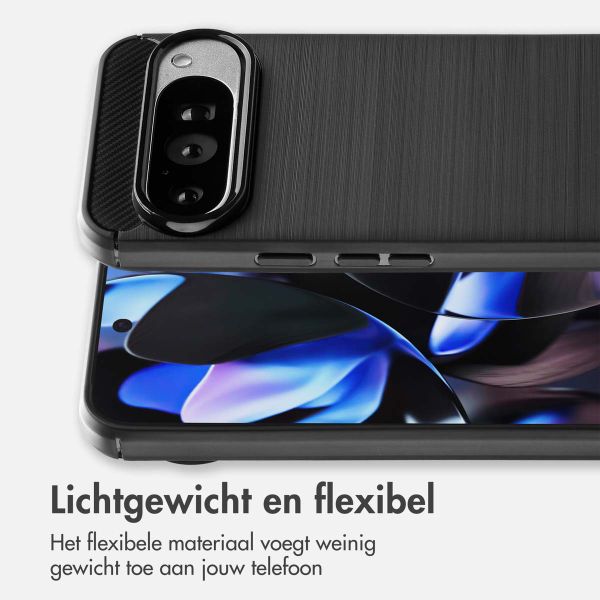 imoshion Brushed Backcover Google Pixel 10 Pro - Zwart