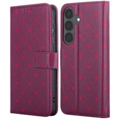 imoshion Design Bookcase Samsung Galaxy S26 - Crush Check Coral Dust