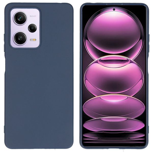 imoshion Color Backcover Xiaomi Redmi Note 12 Pro / Xiaomi Poco X5 Pro 5G - Donkerblauw