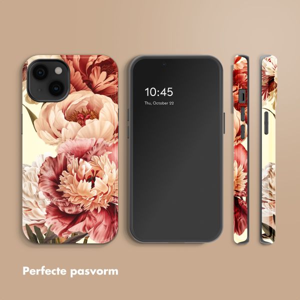 Selencia Vivid Backcover Apple iPhone 14 - Vintage Peony