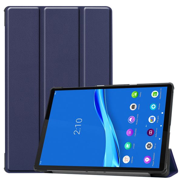 imoshion Trifold Bookcase Lenovo Tab M10 Plus / M10 FHD Plus - Donkerblauw