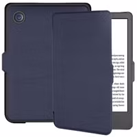 imoshion Slim Hard Case Bookcase Kobo Clara 2E / Tolino Shine 4 - Donkerblauw