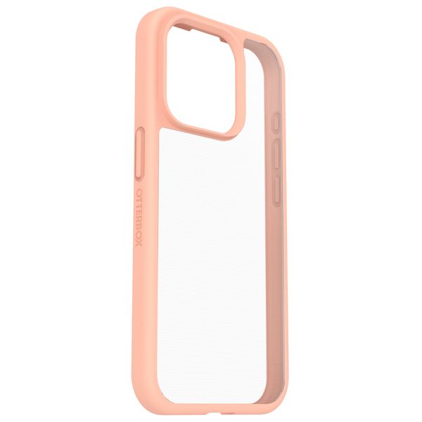 OtterBox React Backcover iPhone 15 Pro - Transparant / Peach