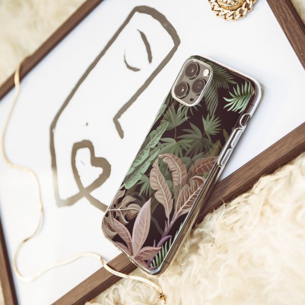 imoshion Design hoesje Huawei P30 Lite - Jungle - Groen / Roze