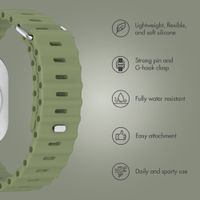 Accezz Ocean band Apple Watch | 38/40/41/42 mm - Khaki