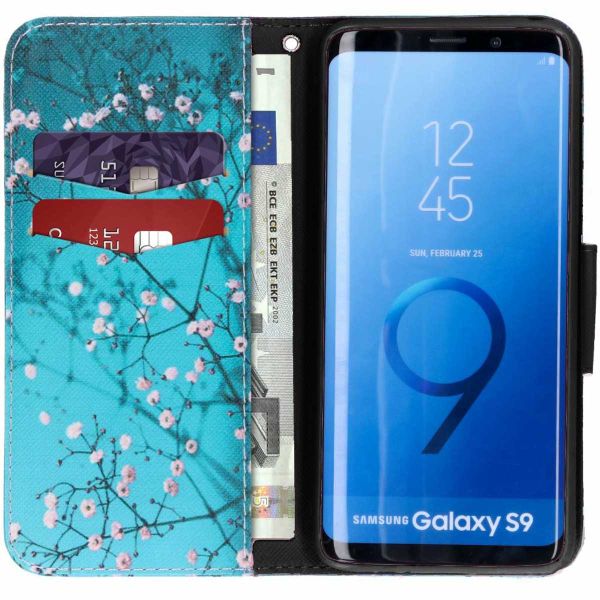 Design Softcase Bookcase Samsung Galaxy S9