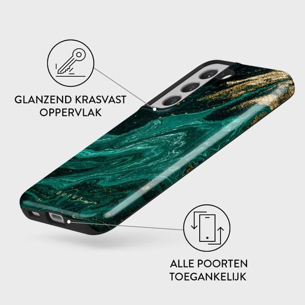 Burga Tough Backcover Samsung Galaxy S22 - Emerald Pool