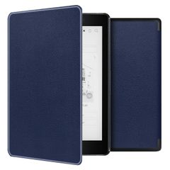 imoshion Slim Hard Case Bookcase Kobo Aura One - Donkerblauw