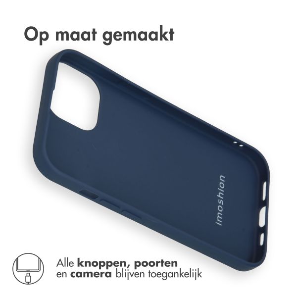 imoshion Color Backcover Apple iPhone 15 - Donkerblauw