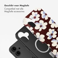 Selencia Vivid Backcover met MagSafe Apple iPhone 16 - Choco Flower Pop
