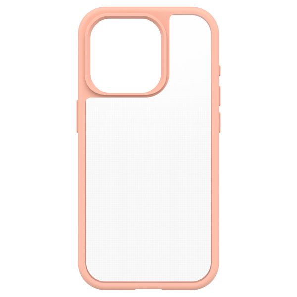 OtterBox React Backcover iPhone 15 Pro - Transparant / Peach