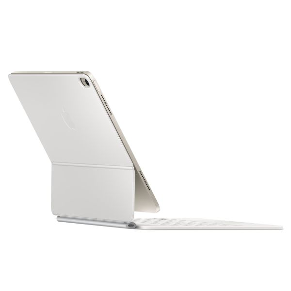 Apple Magic Keyboard iPad Air 13 inch (2025) M3 / (2024) M2 - QWERTY NL - Draadloos toetsenbord - Wit