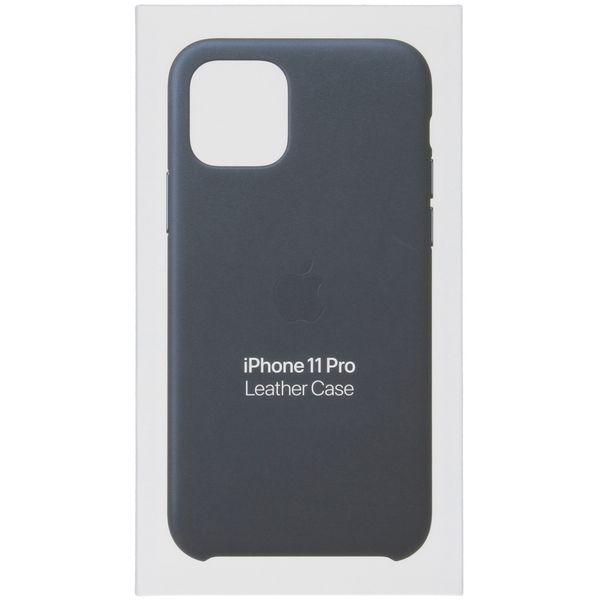 Apple Leather Backcover Apple iPhone 11 Pro - Midnight Blue
