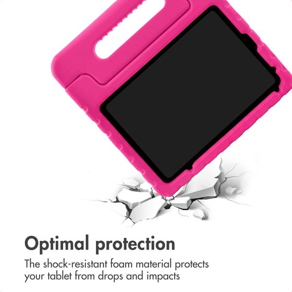 imoshion Kids-Proof Back Cover with Handle Apple iPad Mini 7 (2024) / iPad Mini 6 (2021) - Pink