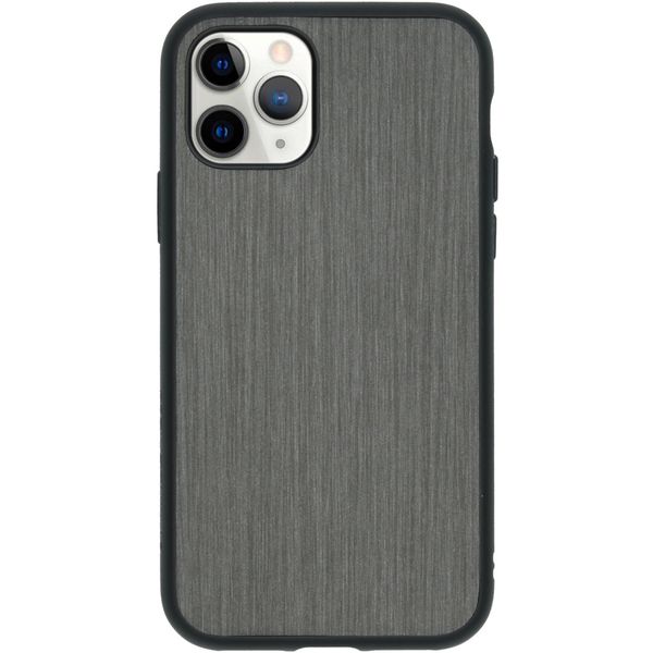 RhinoShield SolidSuit Backcover iPhone 11 Pro - Brushed Steel