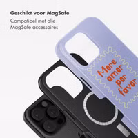 Selencia Vivid Backcover met MagSafe Apple iPhone 16 Pro Max - More Amor