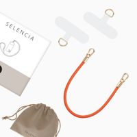 Selencia Universeel Polskoord met 2 haken - Burnt Sienna