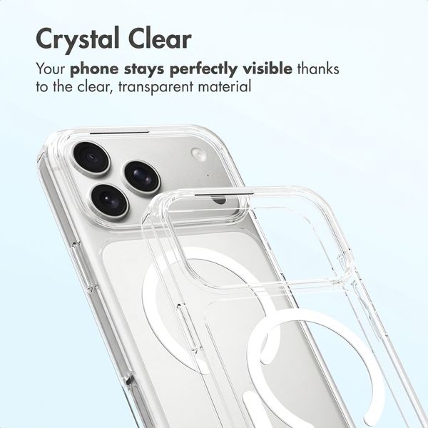Accezz Xtreme Impact Backcover with MagSafe Apple iPhone 18 Pro Max / 17 Pro Max - Transparent
