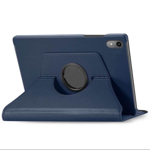 imoshion 360° draaibare Bookcase Lenovo Tab P12 - Donkerblauw