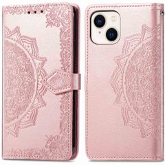 imoshion Mandala Bookcase Apple iPhone 15 - Rosé Goud