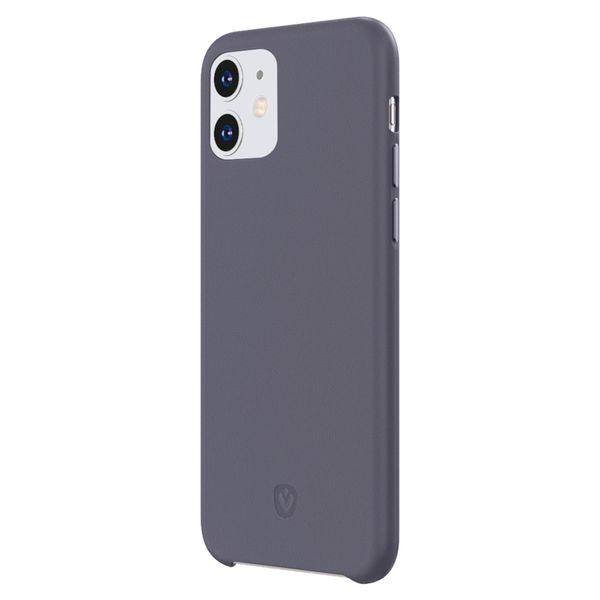 Valenta Luxe Leather Backcover iPhone 11 - Paars