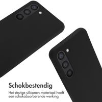 imoshion Siliconen hoesje met koord Samsung Galaxy S23 - Zwart