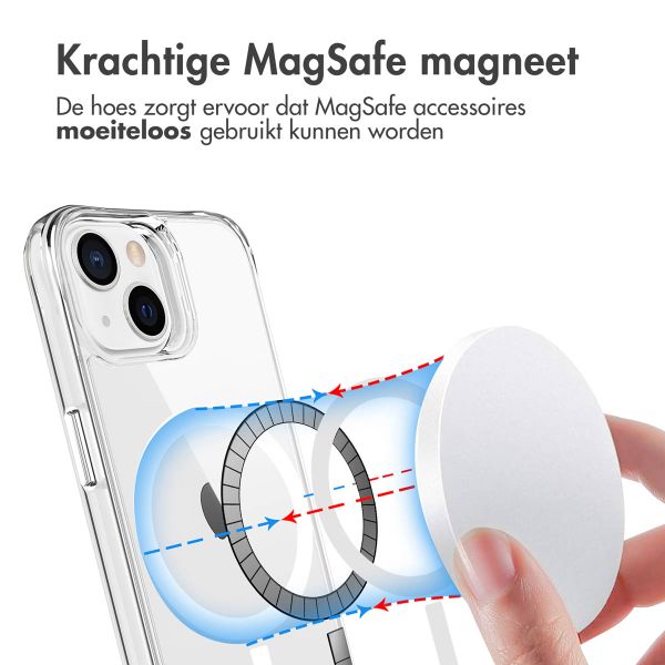imoshion Rugged Air MagSafe Case Apple iPhone 13 - Transparant