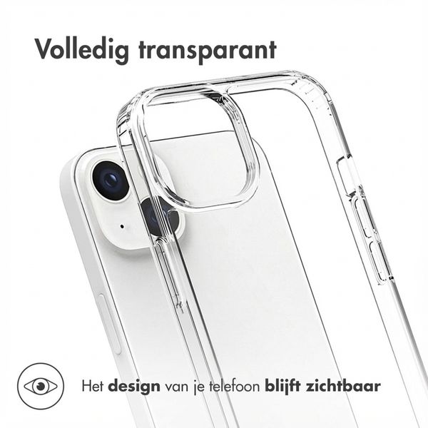 Accezz Xtreme Impact Backcover Apple iPhone 14 Plus - Transparant