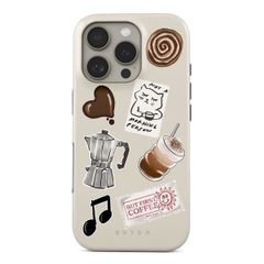 Burga Tough Backcover MagSafe Apple iPhone 16 Pro - Oat Milk Please