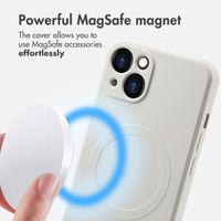 imoshion Colour Back Cover with MagSafe Apple iPhone 13 - Beige