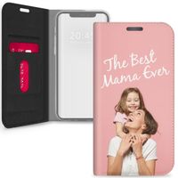 Ontwerp je eigen Compact gel bookcase hoes Apple iPhone 18 Pro / 17 Pro - Wit