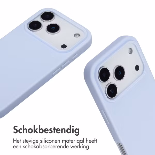 imoshion Siliconen hoesje met koord Apple iPhone 17 Pro - Paars