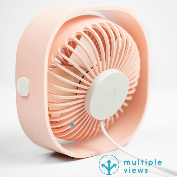 imoshion USB Bureau Ventilator - Roze